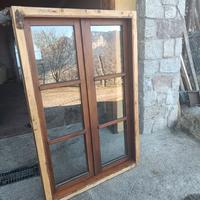 finestre in legno abete