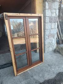 finestre in legno abete