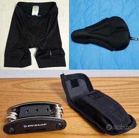 Bici pantaloncini Triban + Coprisella + Multi-tool