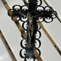 Crocifisso in ferro battuto