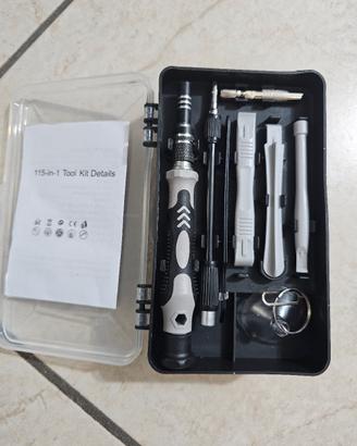 kit 115 in 1 per tutti i lavori domestici e profes