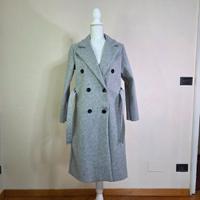 Cappotto donna -M- doppiopetto Grigio Nuovo Italy