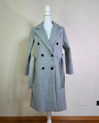 Cappotto donna -M- doppiopetto Grigio Nuovo Italy
