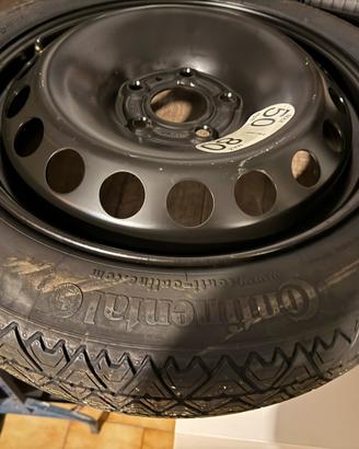 Ruotino e kit crik e chiavi per renault talisman