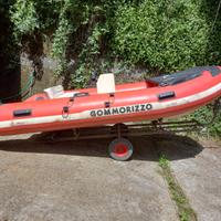 Gommone carenato 4 metri con motore Mercury 25 cv