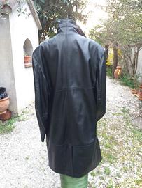 Cappotto in pelle