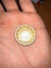 Moneta 200 lire del 1979, autore Mario Vannucci