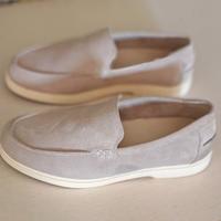 Mocassini Zara Beige scamosciati uomo numero 42