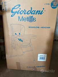Seggiolone per pappa Metes