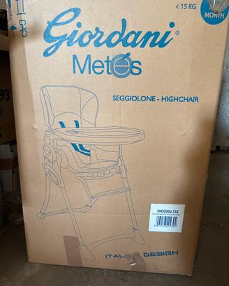 Seggiolone per pappa Metes