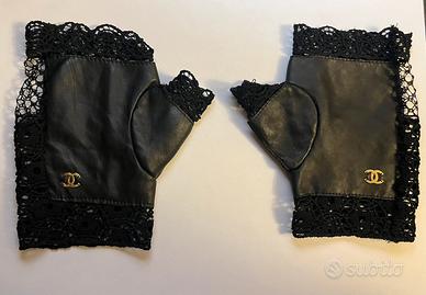 Guanti Chanel in pelle