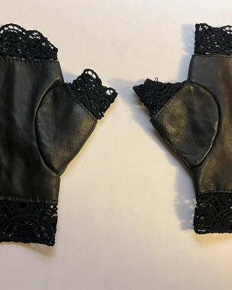 Guanti Chanel in pelle