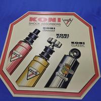 INSEGNA VINTAGE AMMORTIZZATORI KONI SHOCK ABSORBER