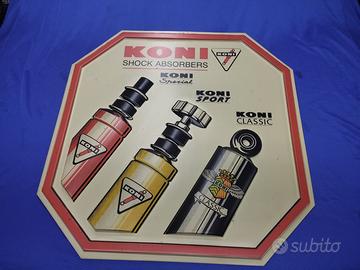 INSEGNA VINTAGE AMMORTIZZATORI KONI SHOCK ABSORBER
