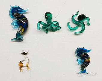 Animali di vetro di Murano
