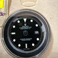 Quadrante rolex explorer 2 nero