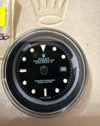 Quadrante rolex explorer 2 nero