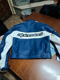 Giubbotto Moto Alpinestars Pelle