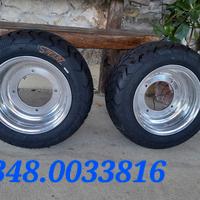 cerchi maggiorati anteriori  motard quad yamaha  