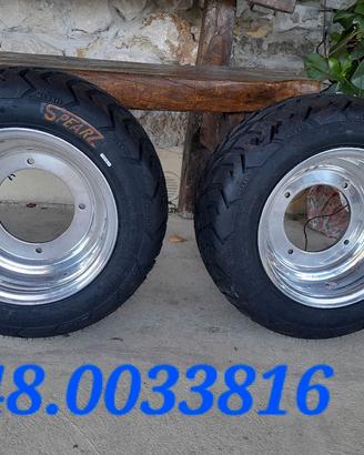 cerchi maggiorati anteriori  motard quad yamaha  