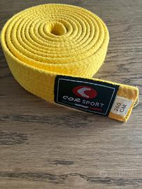 Cintura gialla karate,  260 cm