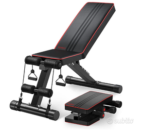 Yoleo Panca per pesi regolabile e pieghevole, per