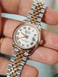 Rolex DJ 31mm acciaio e oro rosa jubilee 278241