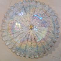 Plafoniera vetro iridato vintage 50 cm