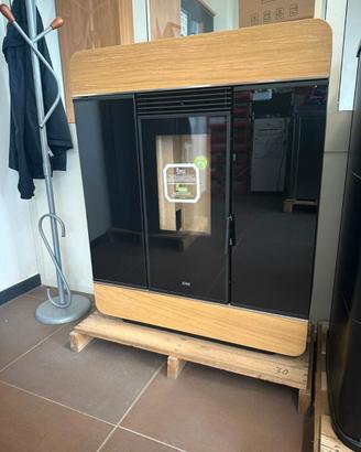 STUFA A PELLET KLOVER - DIVA AIR 90S WOOD 9,7 KW