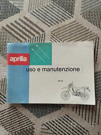 uso e manutenzione Aprilia RX 50