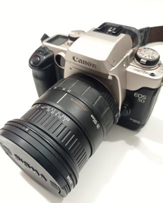 Canon EOS 50 a rullino