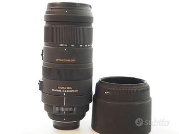 SIGMA DG 120-400 F 4.5-5.6 APO HSM X NIKON