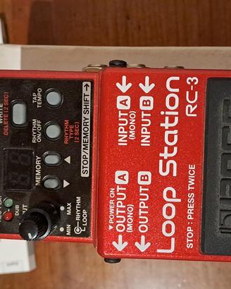 Pedalino boss rc-3 loop station