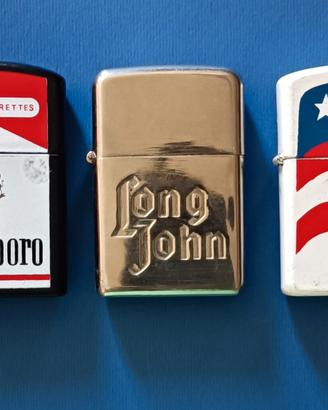 Tris Accendini tipo "Zippo" imitazione 