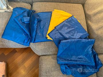 5 Tende in tessuto leggero 150x270