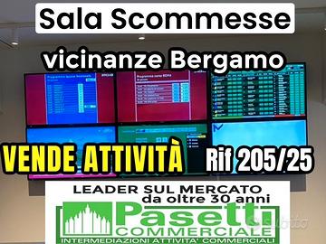 Vicinanze Bergamo, SALA SCOMMESSE