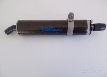 Silenziatore Leovinci alluminio/carbonio per Fifty