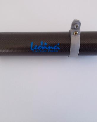 Silenziatore Leovinci alluminio/carbonio per Fifty