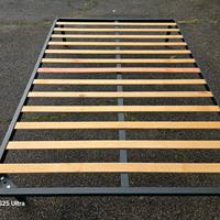 Rete a doghe per letto alla francese  140x200