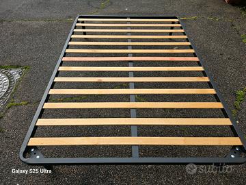 Rete a doghe per letto alla francese  140x200