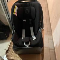 Cybex cloud T I-Size Sepia Black e base 360 gradi