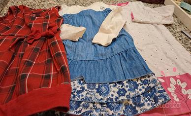 7 capi abbigliamento bimba 2 anni