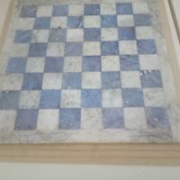 scacchiera in marmo