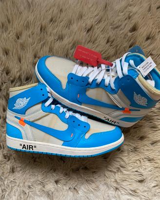 Jordan 1 high off white unc (taglia 44)