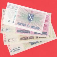 BOSNIA HERZEGOVINA set banconote