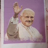 Ricamo Papa Giovanni Paolo II