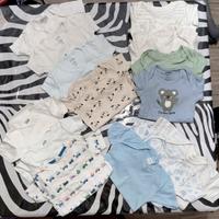 15 PEZZI abbigliamento bambino body 68 cm