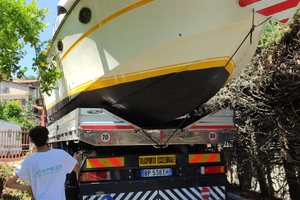 Fiart 28 diesel con due motori Volvo penta da 200V