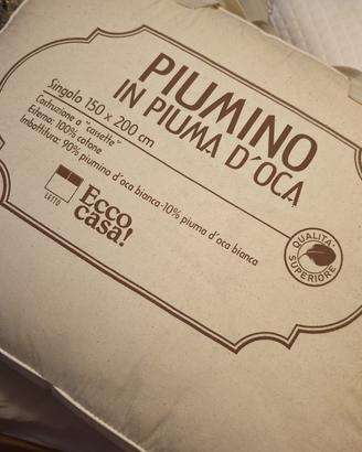Piumino in piuma d’oca 150x150