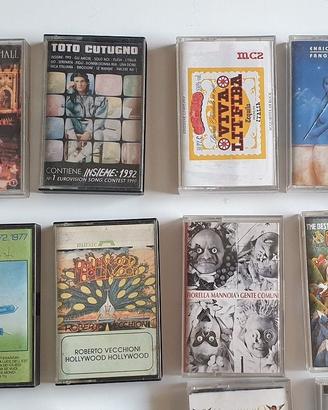 21  MusiCassette Artisti italiani